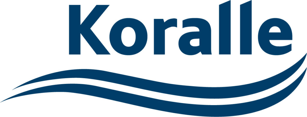 Logo Koralle, Dusch-Trennwände